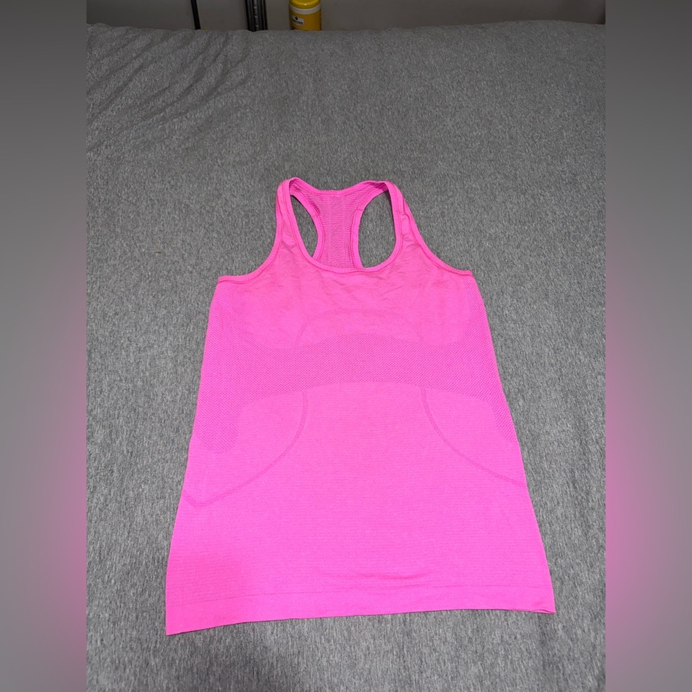 Lululemon Swiftly Tank in a Pink color